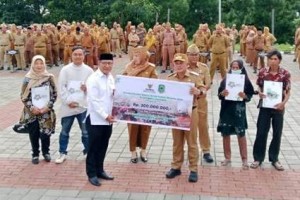 ASN Kuningan Peduli Bencana, Terkumpul 1,1 Miliar